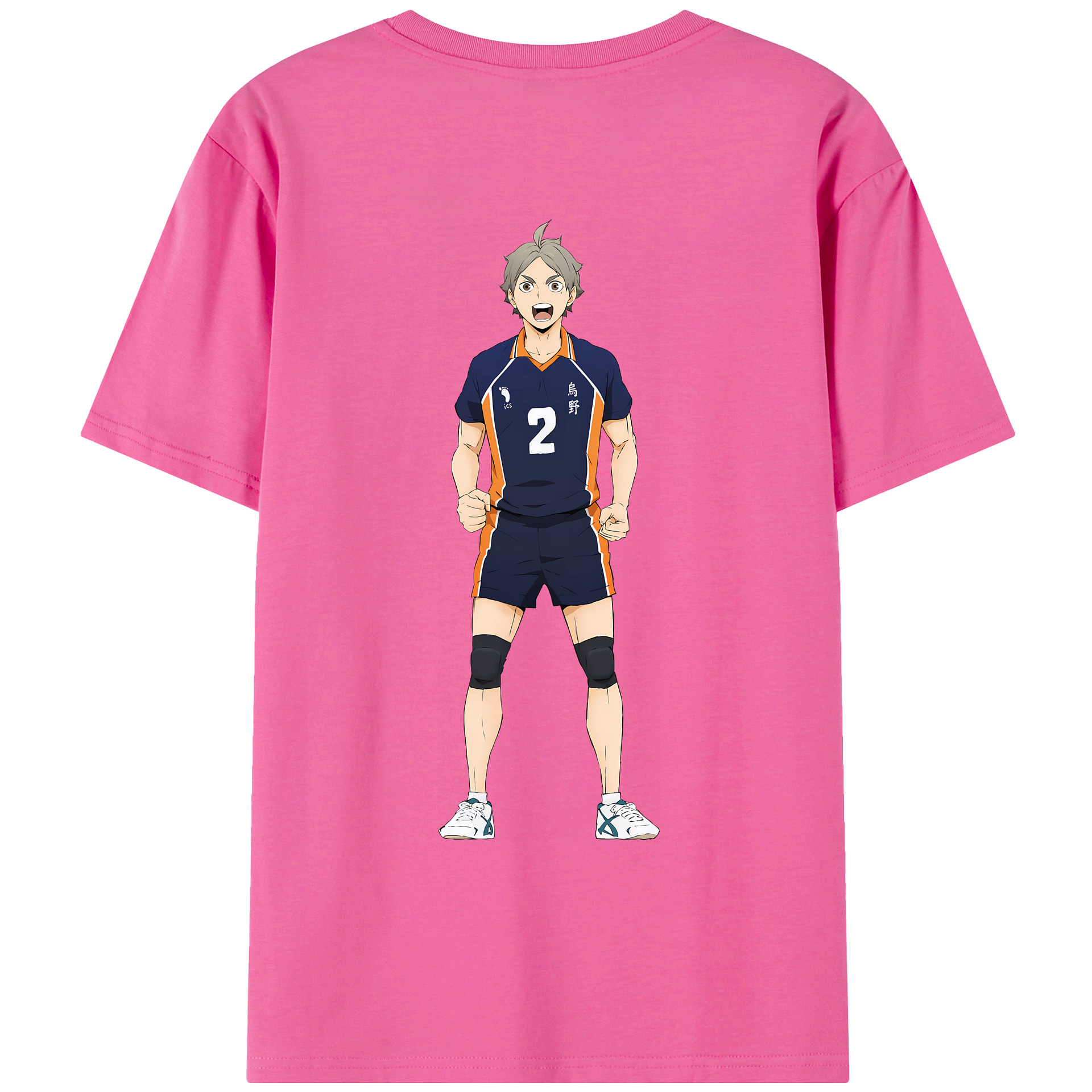 （画像用） ハイキュー!! Haikyu!! レディース半袖Tシャツ(バックプリント)